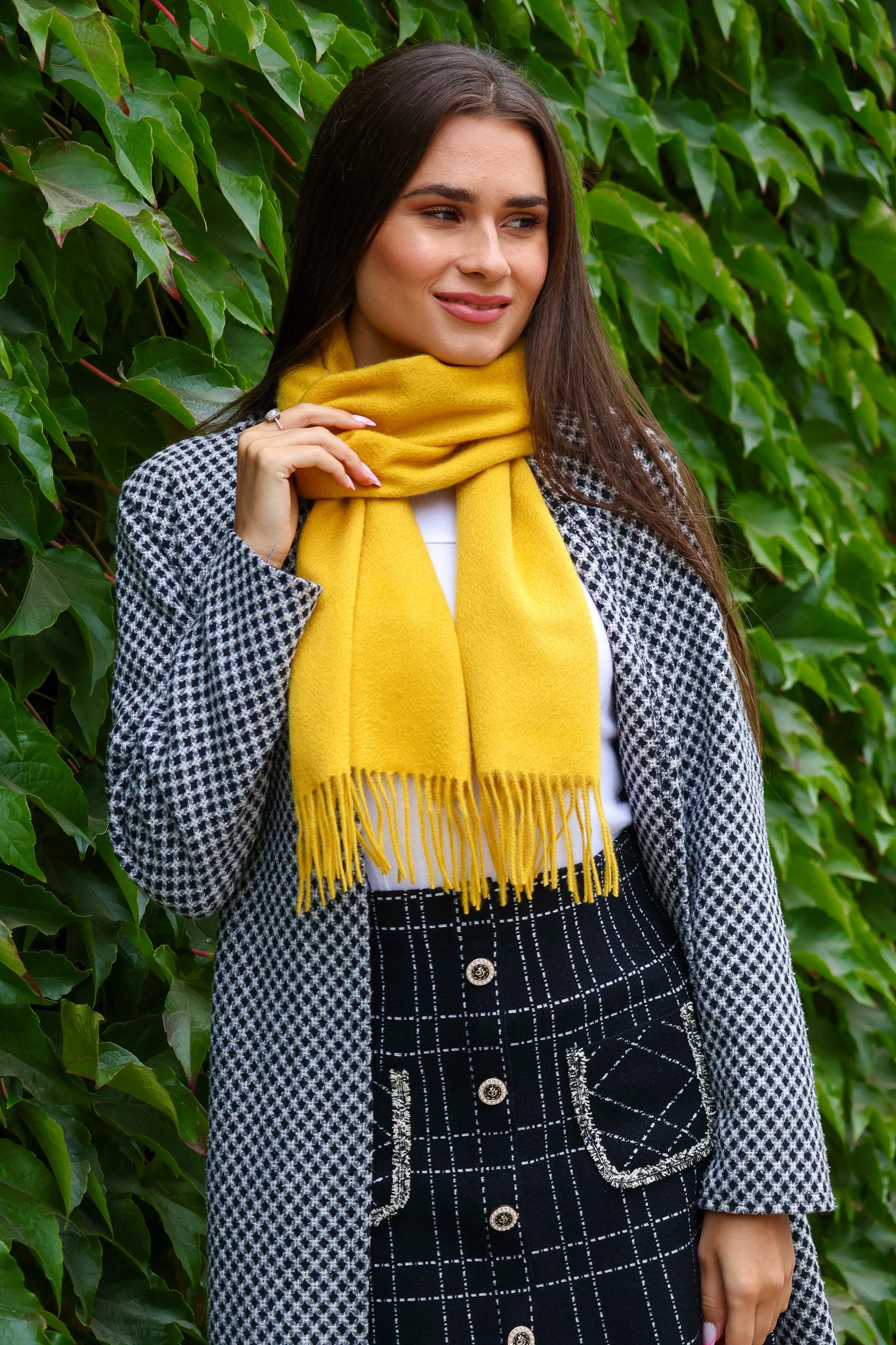 Шал “Anna” – класически кашмирен лукс