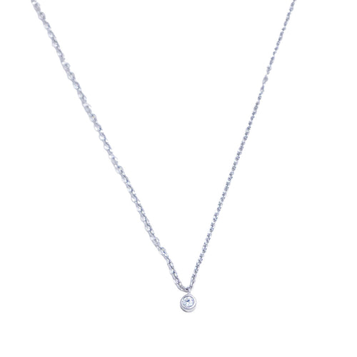 Гривна с камък "Naïa", сребро 925, покритие родии